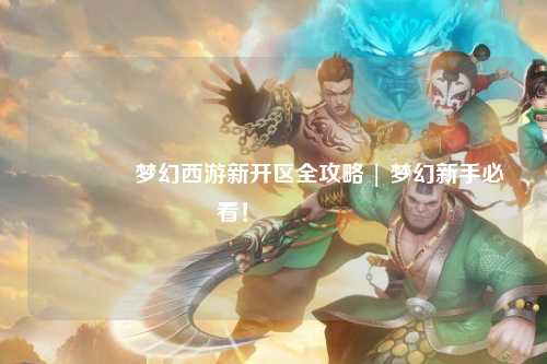 🌟梦幻西游新开区全攻略 | 梦幻新手必看！🌟