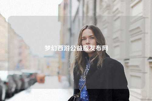 梦幻西游公益服发布网